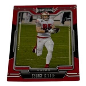 2021 Panini Playbook George Kittle San Francisco 49ers Card 76 NFL Football